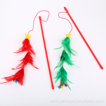 Christmas Style Cat Toy Christmas Cat Teaser